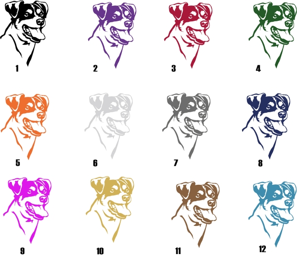 Autoaufkleber "Bodeguero Andaluz" Kopf