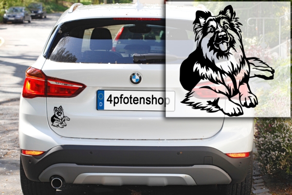Autoaufkleber "Chodsky Pes" (Chodenhund) Kontur
