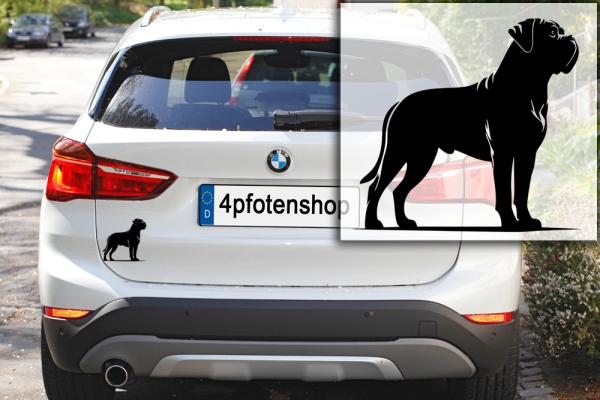 Autoaufkleber "Cane Corso" Kontur