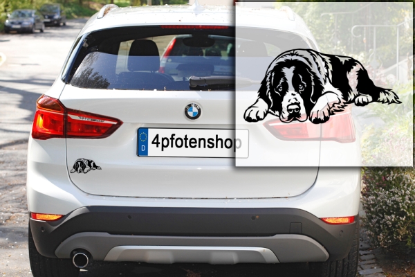 Autoaufkleber "Landseer" Kontur