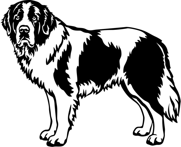 Aufkleber Landseer