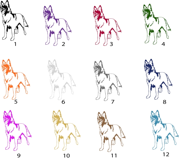 Autoaufkleber "Tervueren" Kontur