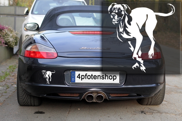 Autoaufkleber "Deutsche Dogge" Kontur