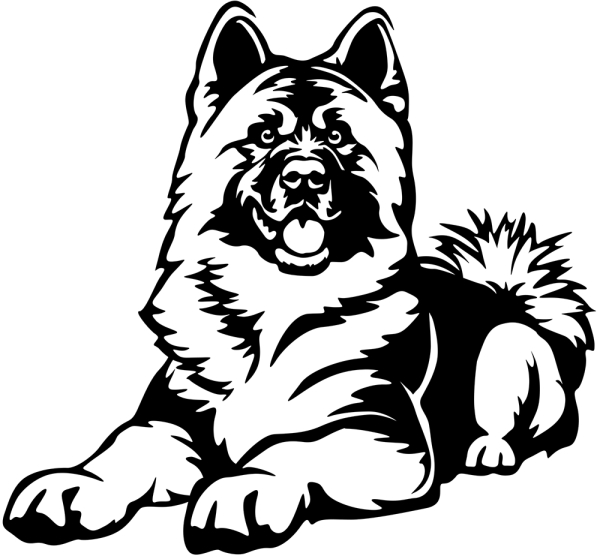 Aufkleber American Akita