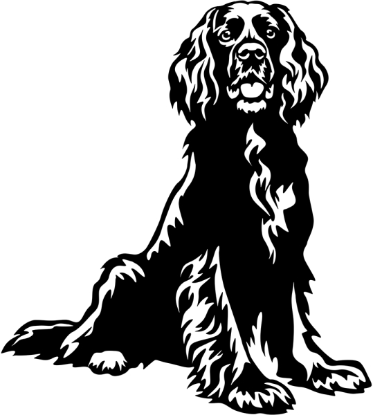 Aufkleber Boykin Spaniel