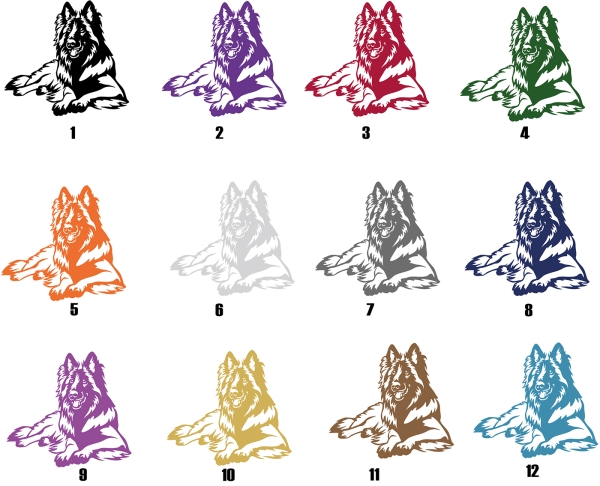 Autoaufkleber "Tervueren" Kontur