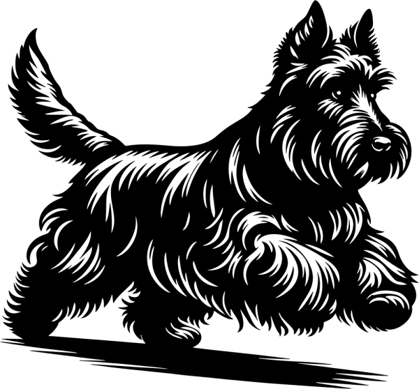 Aufkleber Scottish Terrier