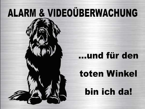 Hundeschild Neufundländer