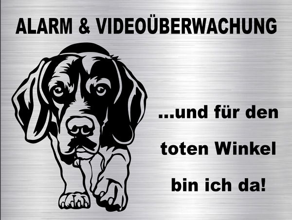 Hundeschild Beagle