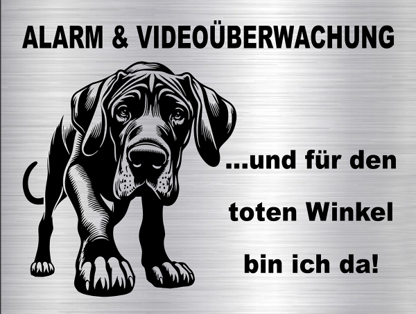 Hundeschild Deutsche Dogge