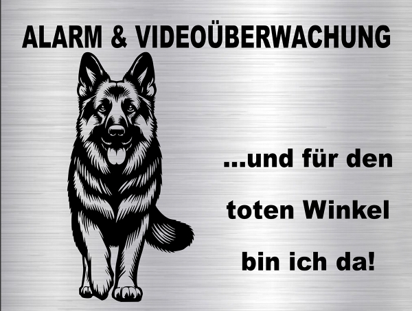 Hundeschild Deutscher Schäferhund