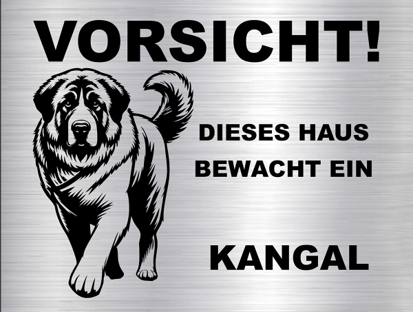 Hundeschild Kangal