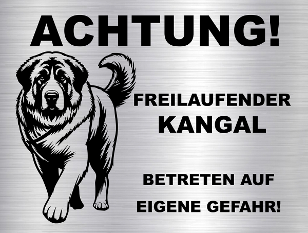 Hundeschild Kangal