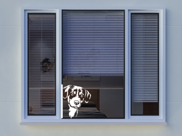 Autoaufkleber "Appenzeller" Kopf