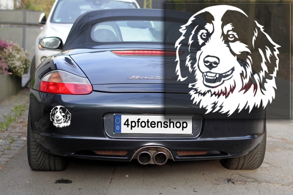 Autoaufkleber "Tornjak" Kopf