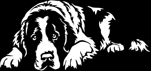 Aufkleber Landseer