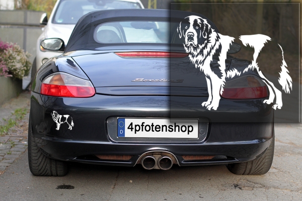 Autoaufkleber "Landseer" Kontur
