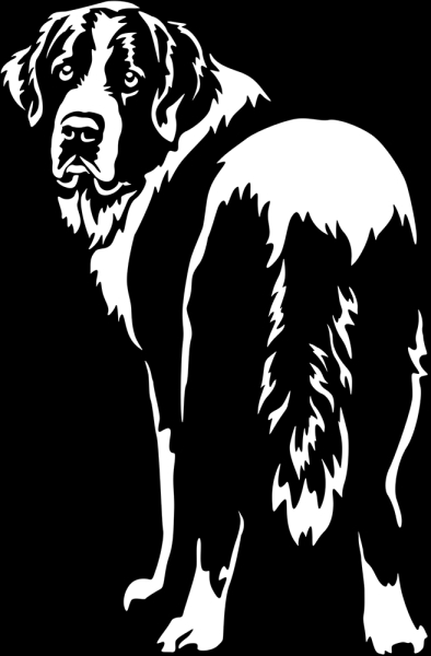 Aufkleber Landseer