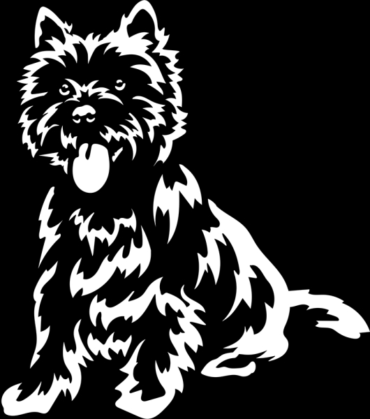 Aufkleber Cairn Terrier