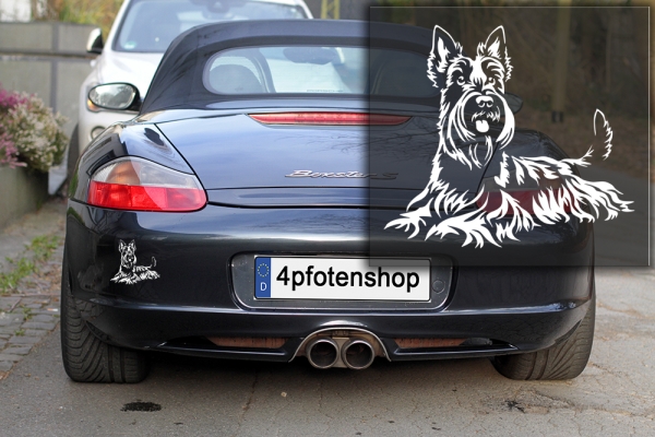 Autoaufkleber "Scottish Terrier Kontur