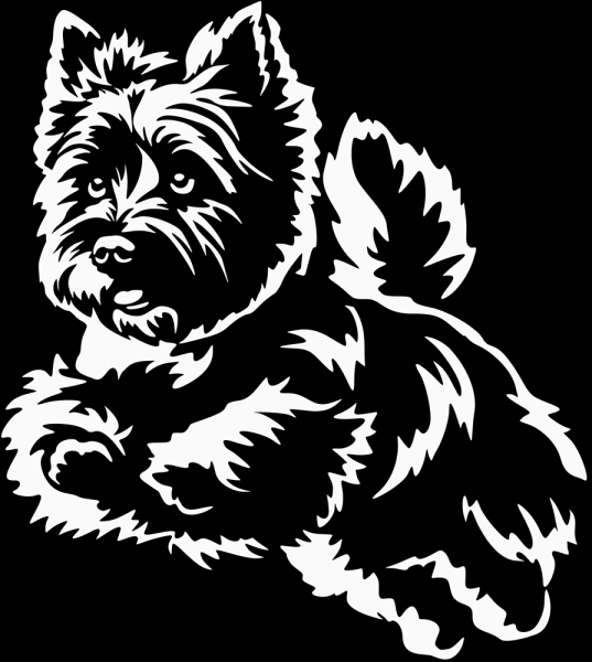 Aufkleber Cairn Terrier