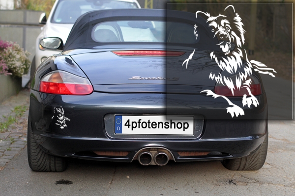 Autoaufkleber "Chodsky Pes (Chodenhund)" Kontur