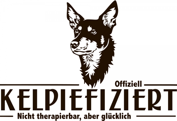 Aufkleber Kelpie