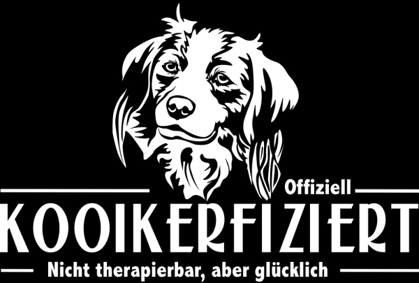 Aufkleber Kooikerhondje Kopf