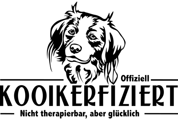 Aufkleber Kooikerhondje