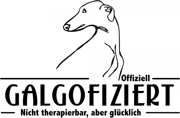 Aufkleber Galgo