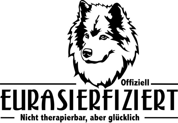 Aufkleber Eurasier