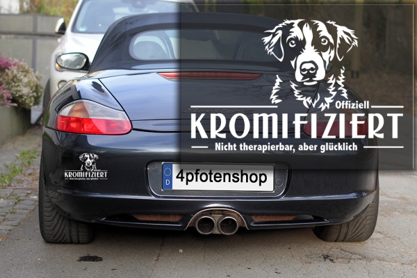 Aufkleber Kromfohrländer "Kromifiziert"