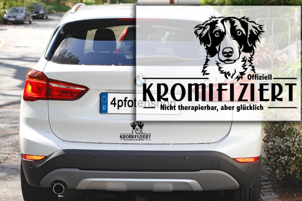Aufkleber Kromfohrländer "Kromifiziert"
