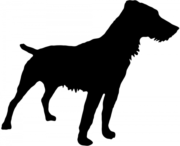 Deutscher Jagdterrier Silhouette