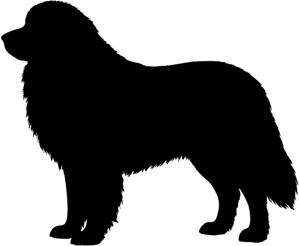 Aufkleber Leonberger
