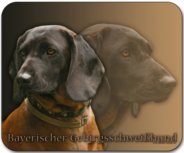 Mousepad Bayerischer Gebirgsschweißhund