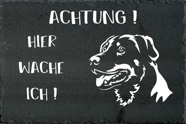 Schieferplatte Beauceron