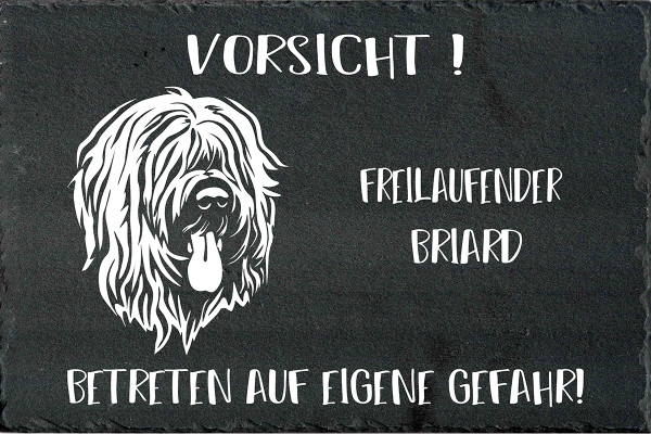 Schieferplatte Briard