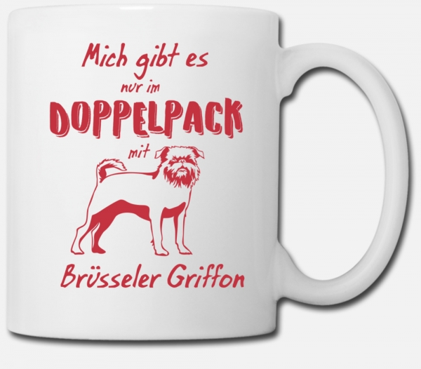 Tasse Brüsseler Griffon "Doppelpack"