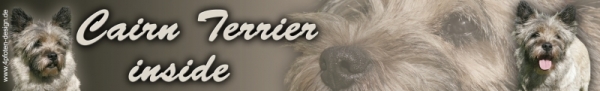 Autoaufkleber Cairn Terrier