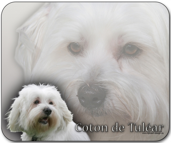 Mousepad Coton de Tulear