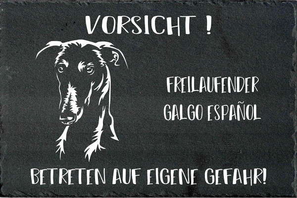 Schieferplatte Galgo