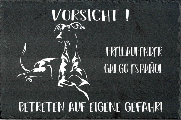 Schieferplatte Galgo