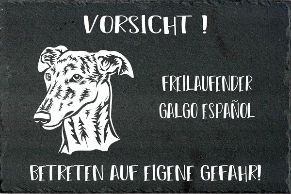 Schieferplatte Galgo