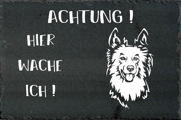 Schieferplatte Harzer Fuchs