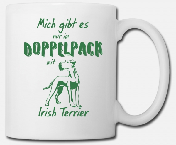 Tasse Irish Terrier "Doppelpack"