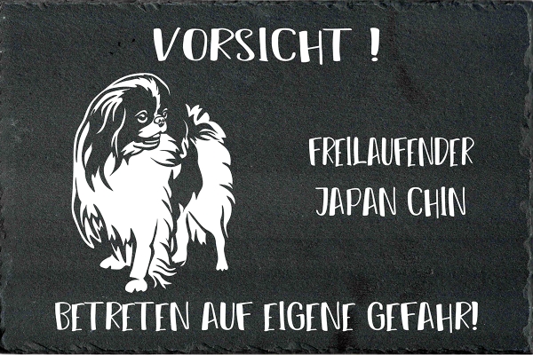 Schieferplatte Japan Chin