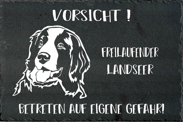 Schieferplatte Landseer