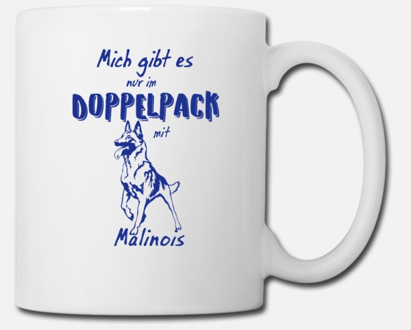 Tasse Malinois "Doppelpack"