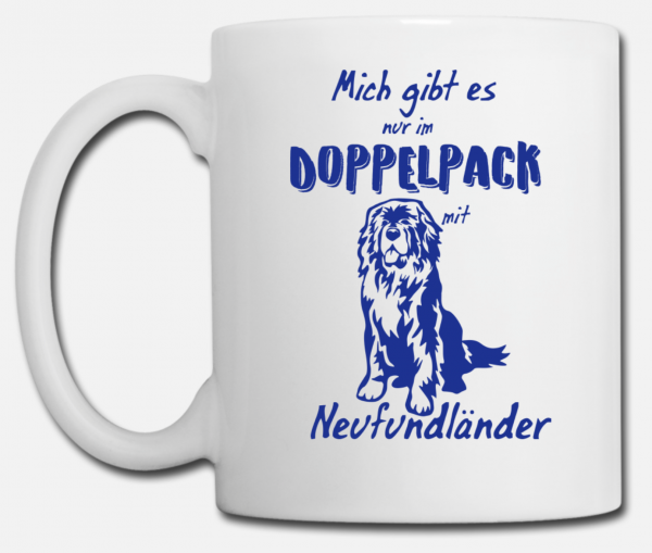 Tasse Neufundländer "Doppelpack"